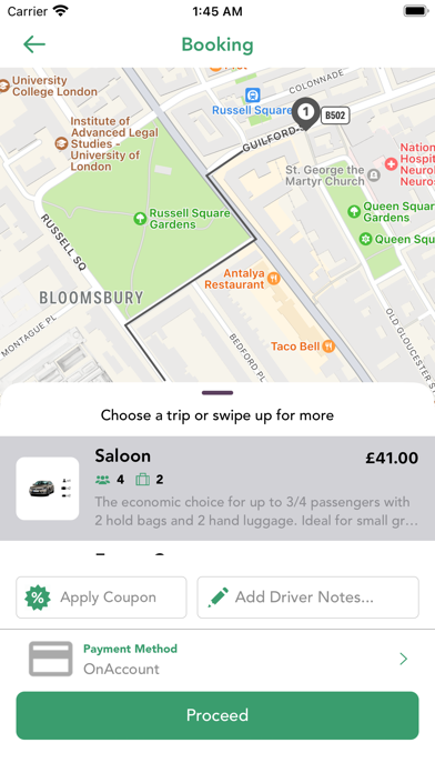 Smart Airport Transfers Screenshot
