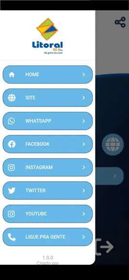 Game screenshot Rádio Litoral apk