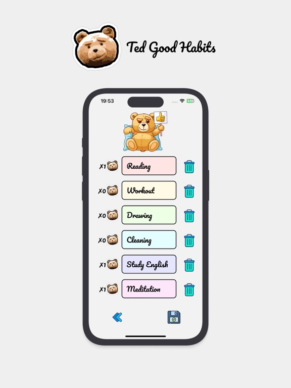 Screenshot #6 pour Ted Good Habits