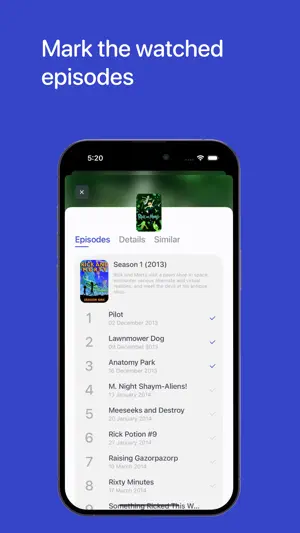 My TV Shows: Track & Discover screenshot 3