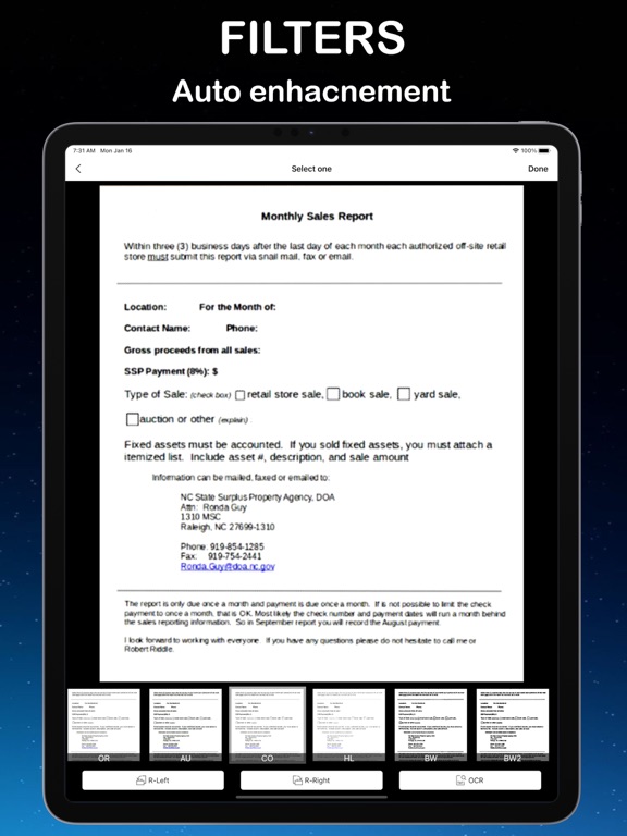 Screenshot #6 pour Scanner - PDF Scanner App