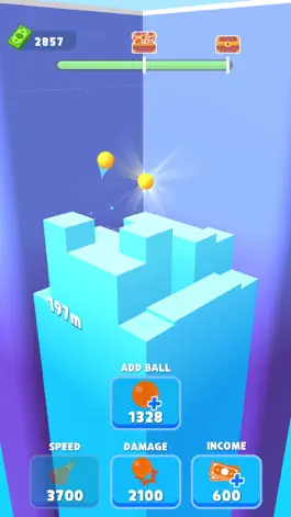 Game screenshot Balls Go Deep! mod apk