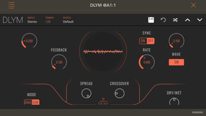 Screenshot #2 pour DLYM - Delay Modulator