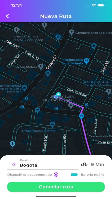 App screenshot