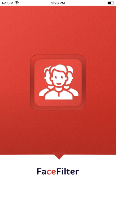 Face Filter app screenshot