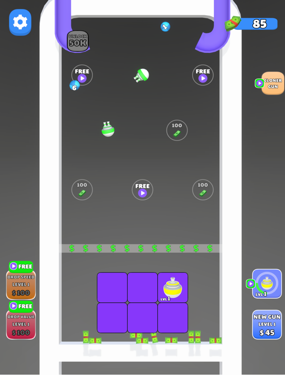 Guns and Bounce iPad screenshot 5 - Games app