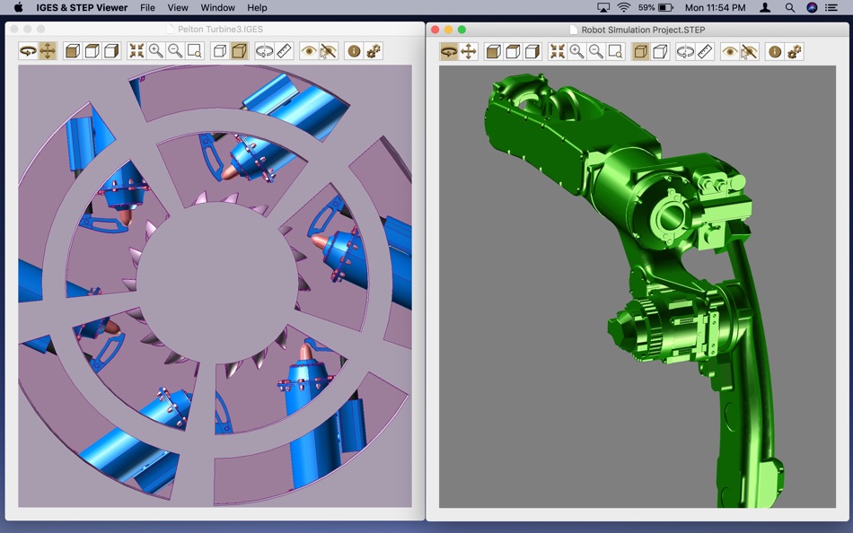 IGES & STEP Viewer - 1.5 - (macOS)