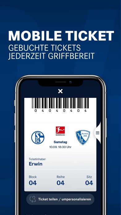 Screenshot #3 pour FC Schalke 04 - Offizielle App