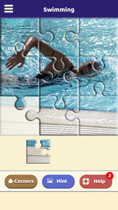 Swimming Puzzle Screenshot
