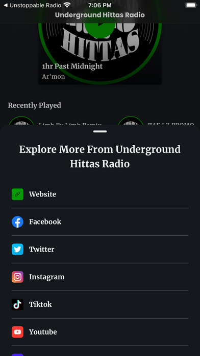 Hittas Radio Screenshot