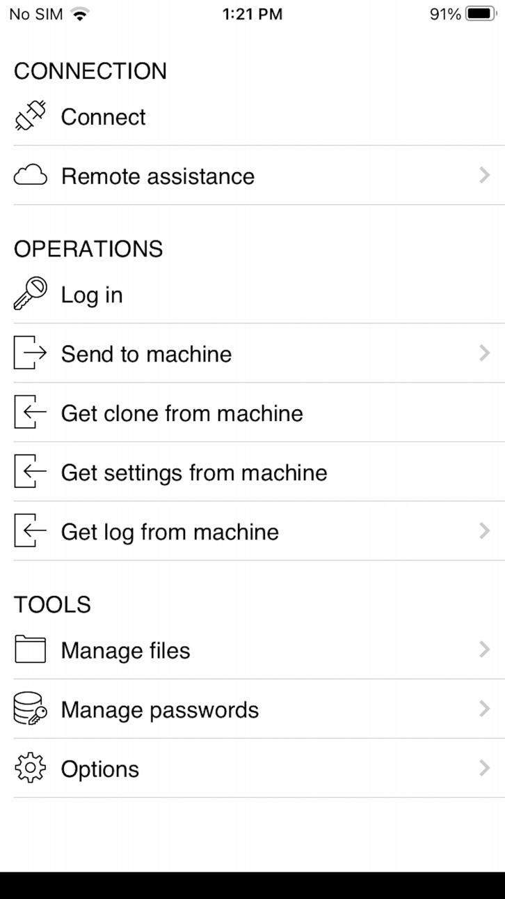 iPhone screenshot