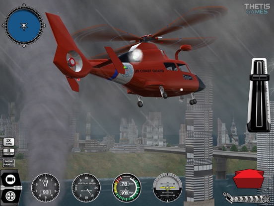 Helicopter Simulator 2016 iPad app afbeelding 3