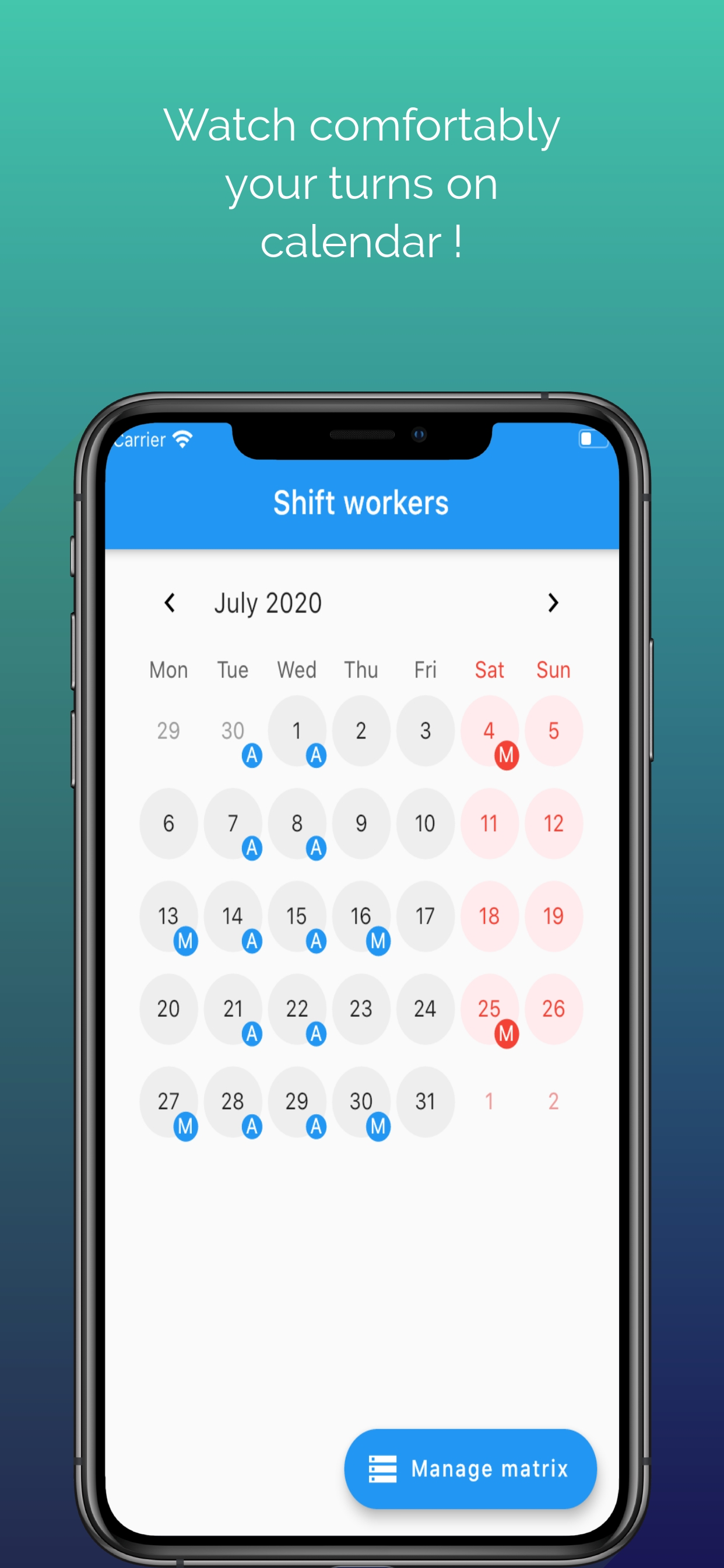 Shift workers