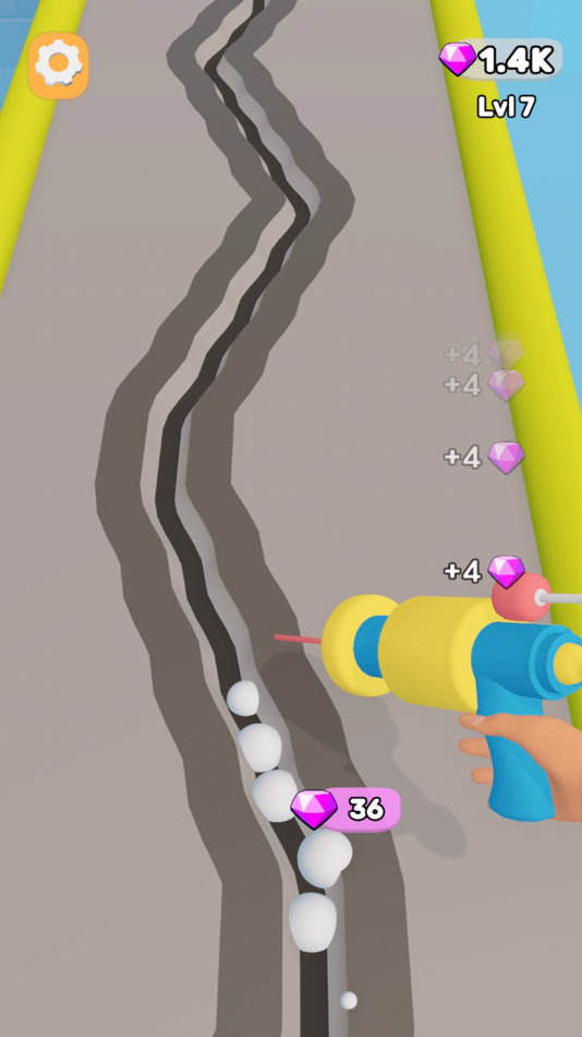 #9. Foam Run (iOS) 由: Wery Games Limited