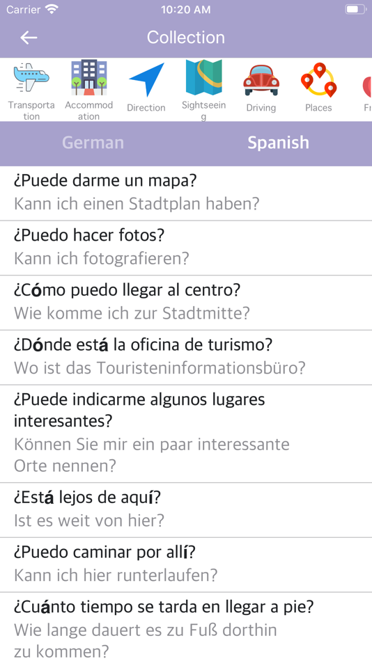 German-Spanish Dictionary - 1.0 - (iOS)