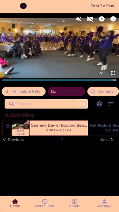 FAM TV Plus Screenshot