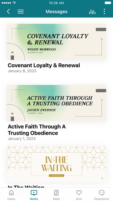 Hillside Community Church Screenshot
