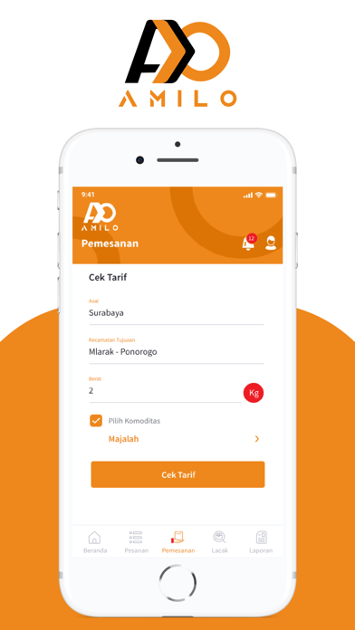 AMILO Screenshot