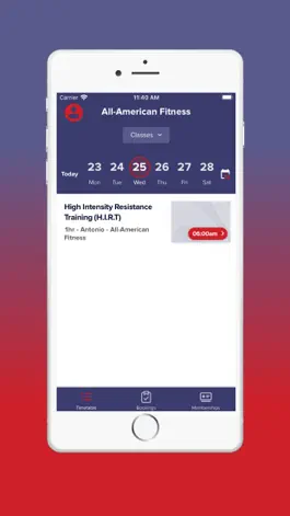 Game screenshot All-American Fitness apk