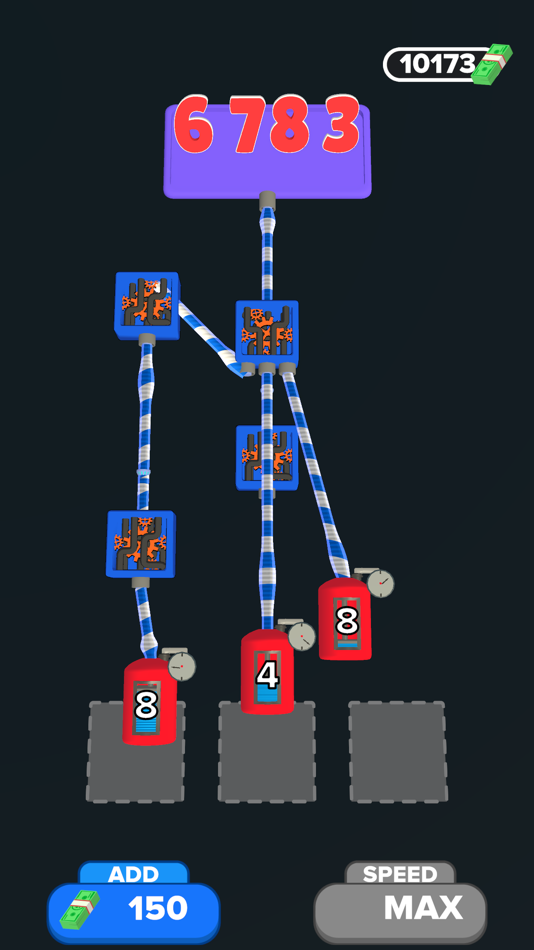 #1. Rope Digits (iOS) 由: Ela Game