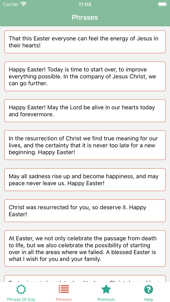 Easter Phrases