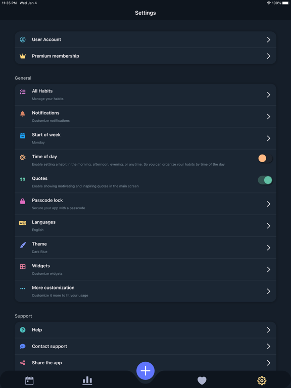 Screenshot #6 pour Habit360: Liste de Tâches