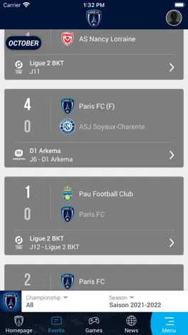 Game screenshot Paris FC apk