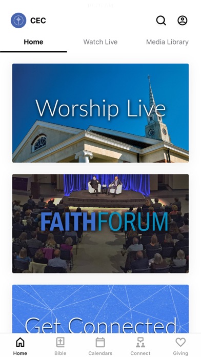 Christ Church Charlotte Screenshot