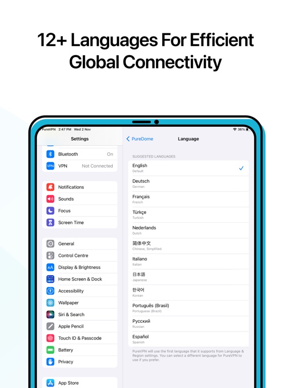 PureDome: Zero Trust Security iPad screenshot 5 - Productivity app
