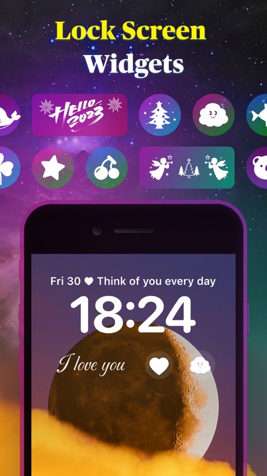 #1. Themes: Widget,Wallpaper,Icon (iOS) 由: 晶 陈