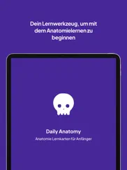 daily anatomy lernkarten ipad bildschirmfoto 1