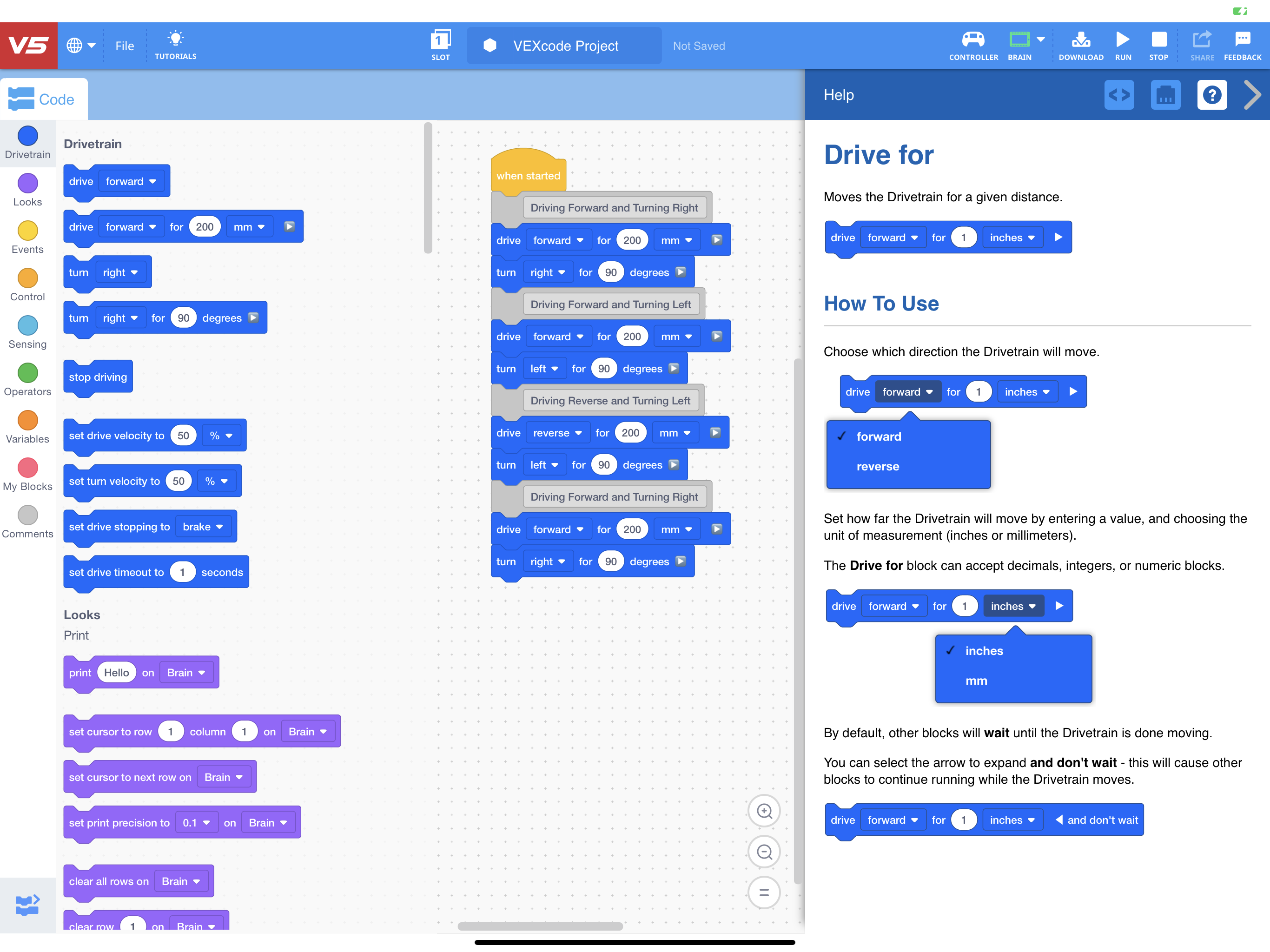 VEXcode V5