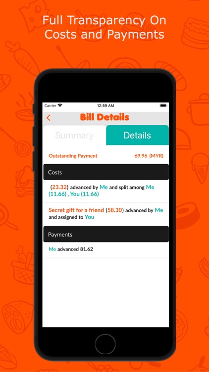 Leasy App - Bill Splitter screenshot-3