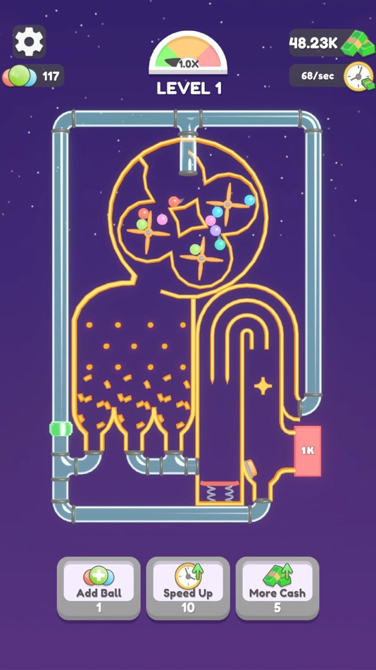 #6. Ball Machine ASMR (iOS) Podle: Brew Games