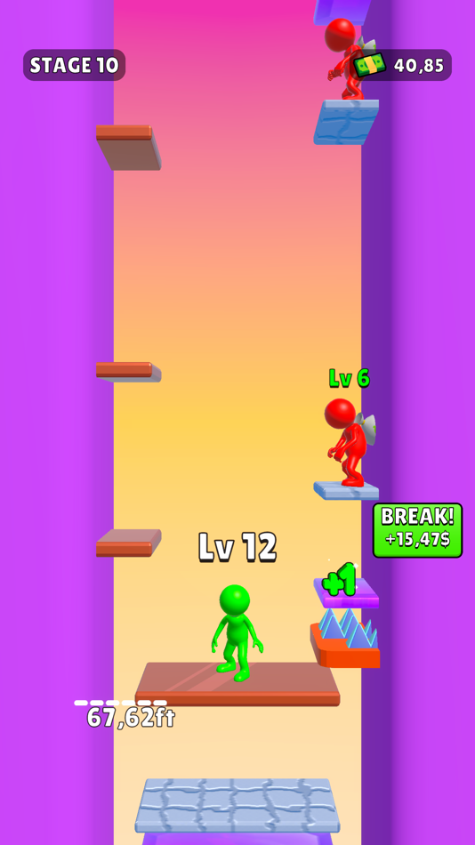 #1. Jump and Break (iOS) 由: Abdurrahman Sapoglu