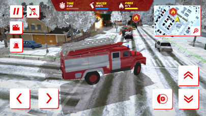 USSR Winter Rescue Fire Trucks Screenshot