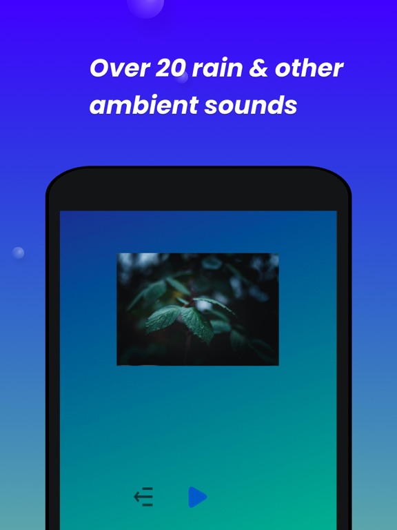Screenshot #6 pour Rain Sounds Collection Pro