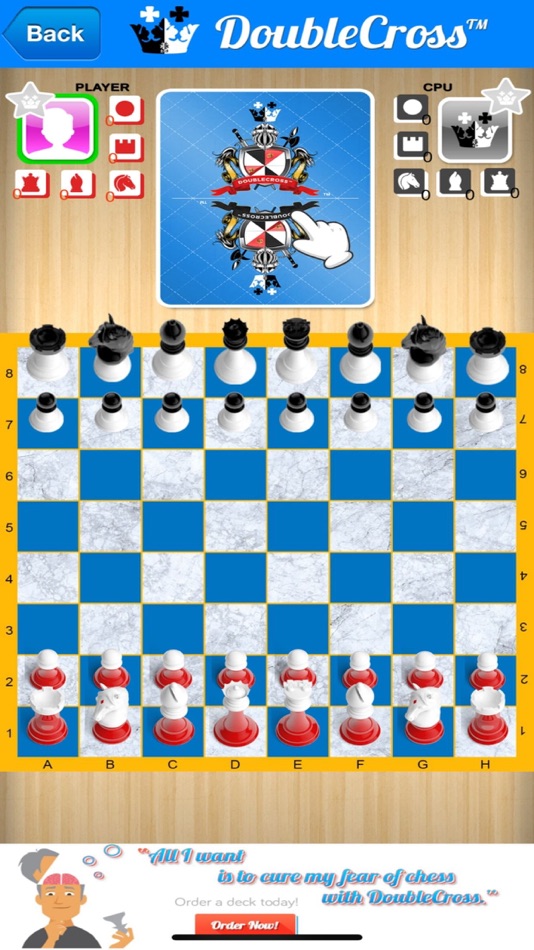 #3. DoubleCross CHESS (iOS) 由: Joanne Dressendofer