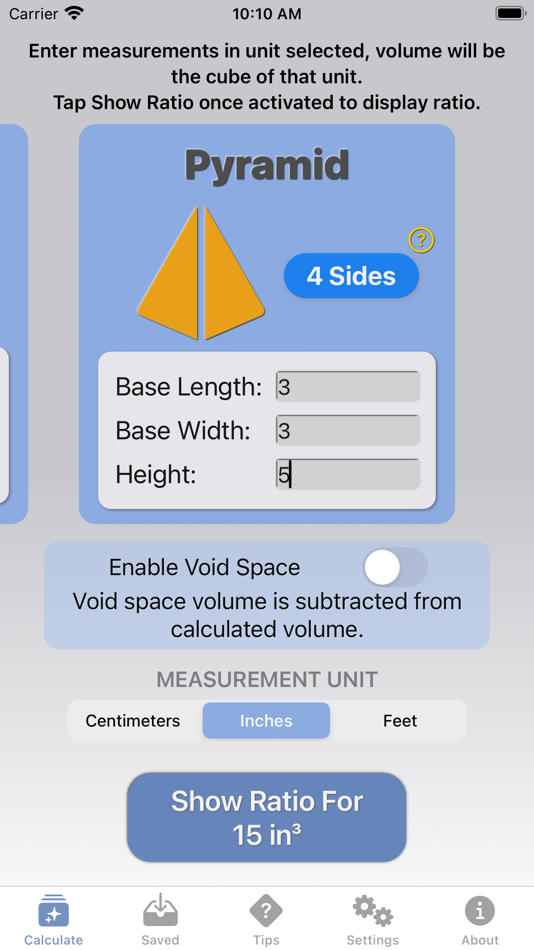 #1. PlasterCalculator (iOS) 由: Steve McCulloch