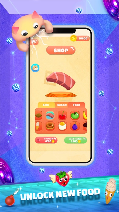 Feed The Pet: Rubber Puzzle Screenshot