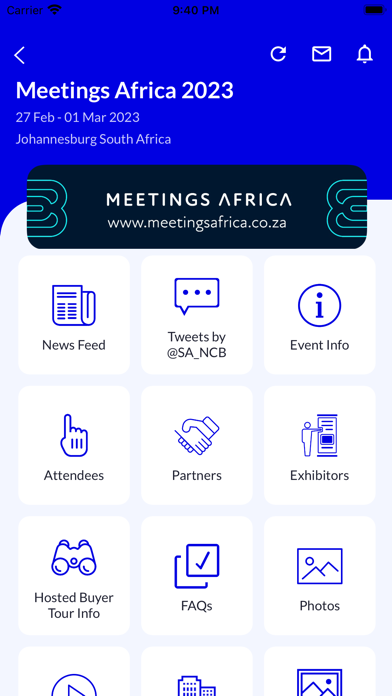 Meetings Africa 2023 Screenshot