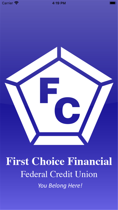 First Choice Financial FCU Screenshot