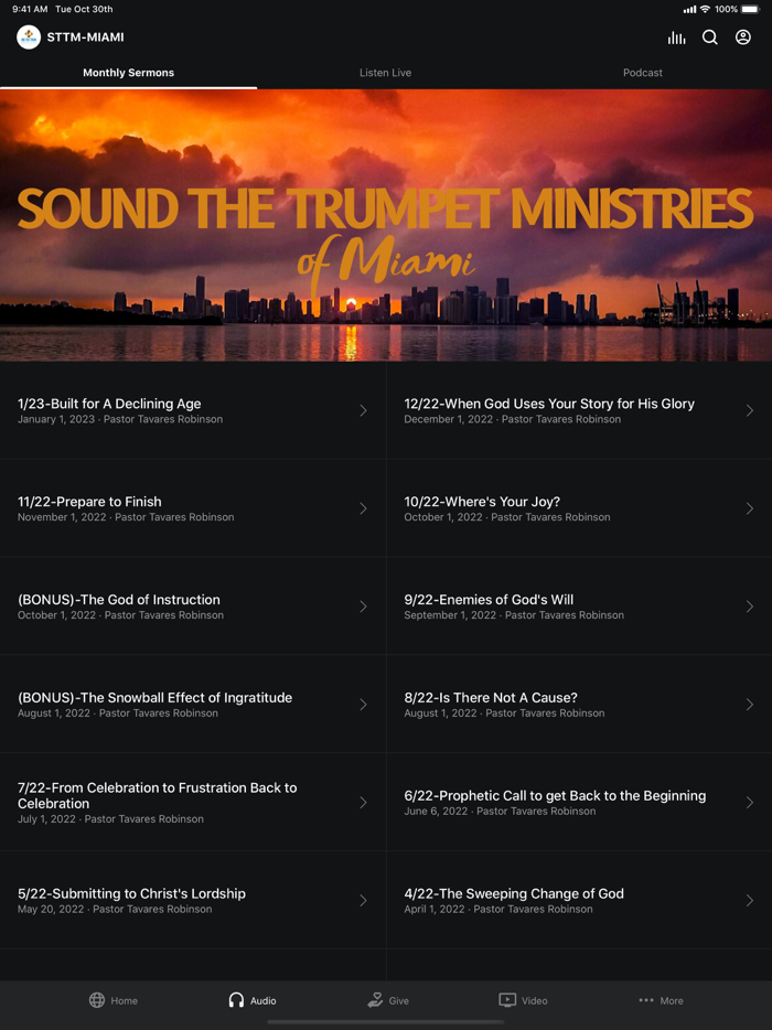 Sound The Trumpet Ministries