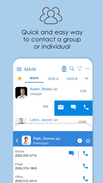 mContacts by Measurecare