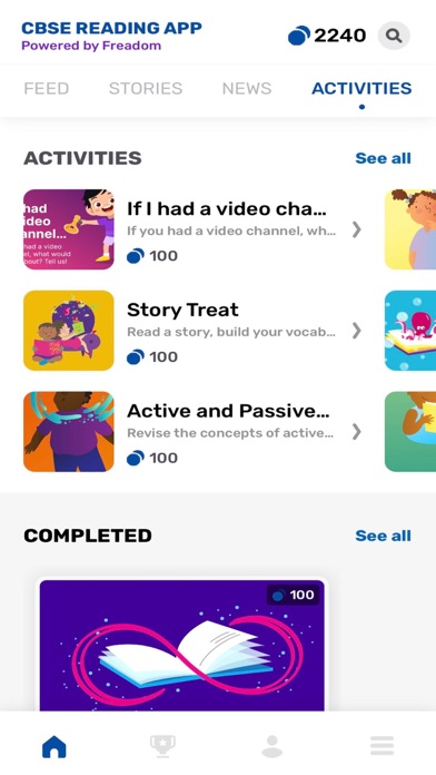 CBSE Reading App by Freadom Screenshot