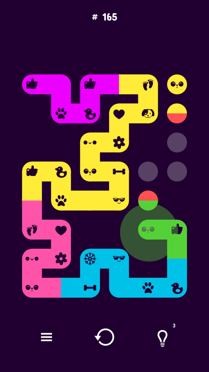 Fill Multicolor Relaxing Game