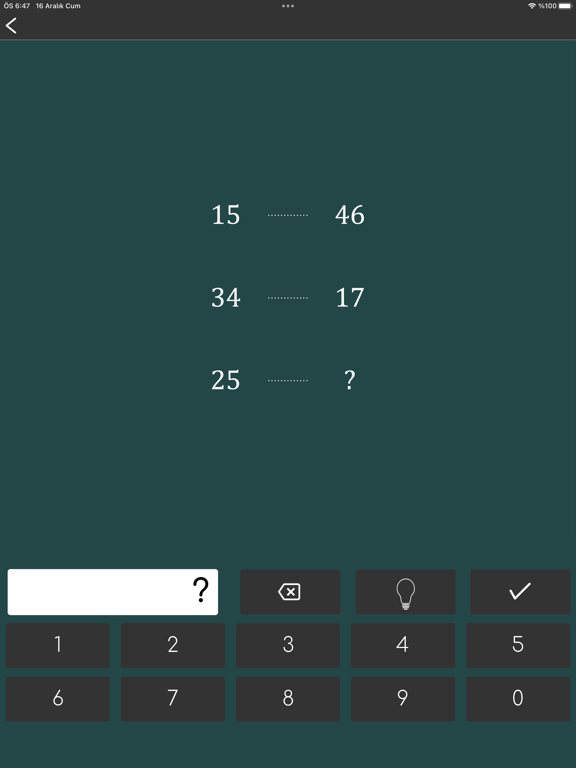 Math Riddles : iq test iPad screenshot