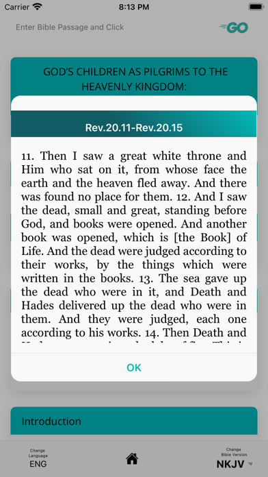 Bible Study Outline Screenshot