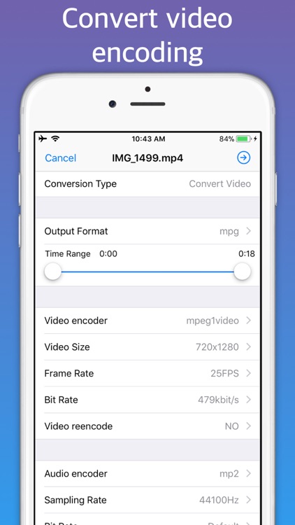 MP4 Converter - video to audio