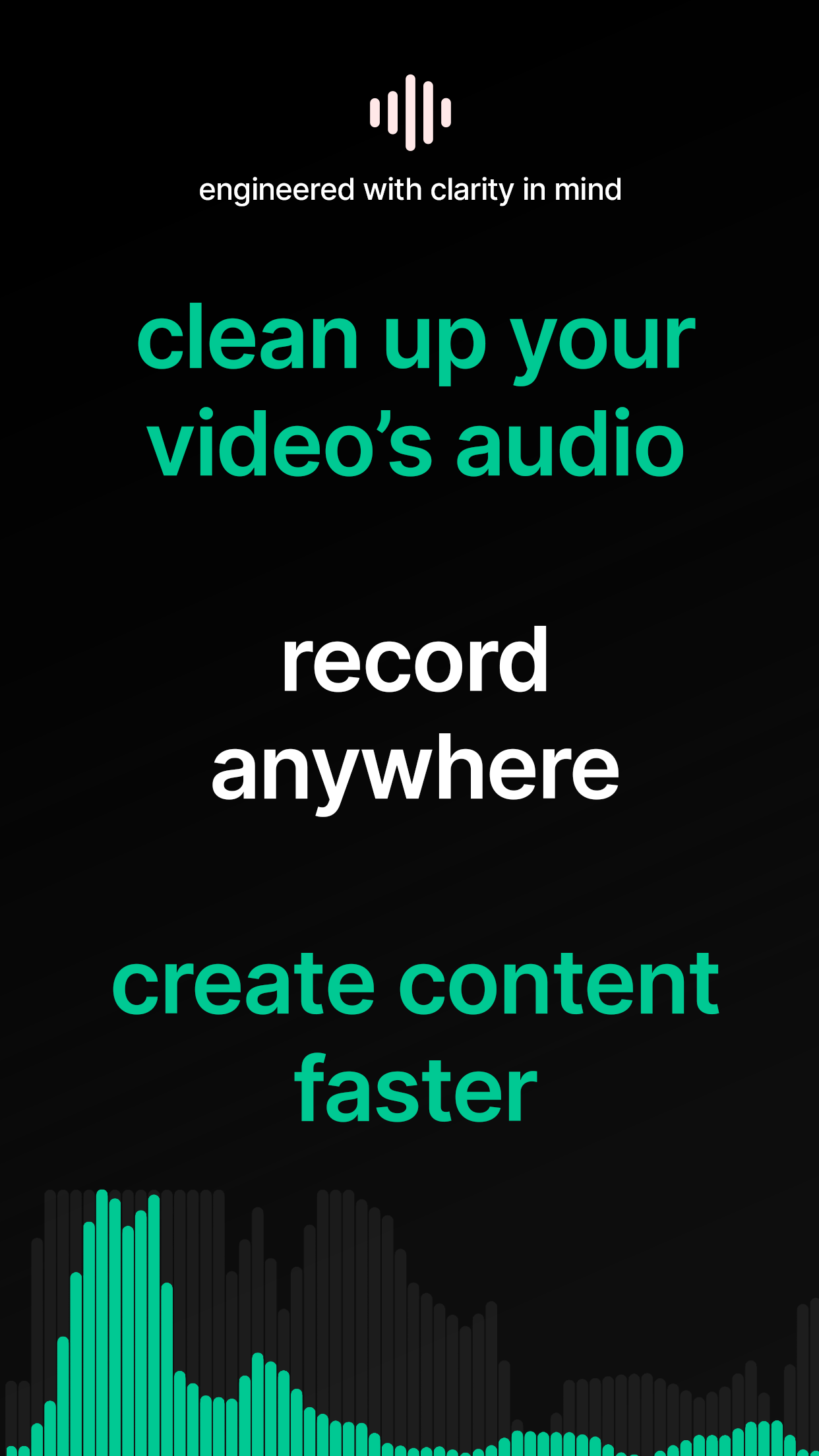 Video Noise Cleanup clir Clips